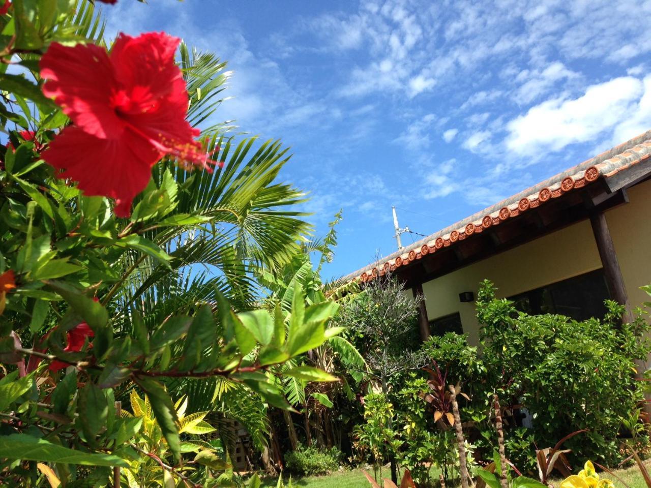 Akachichi Guesthouse Onna Exterior foto