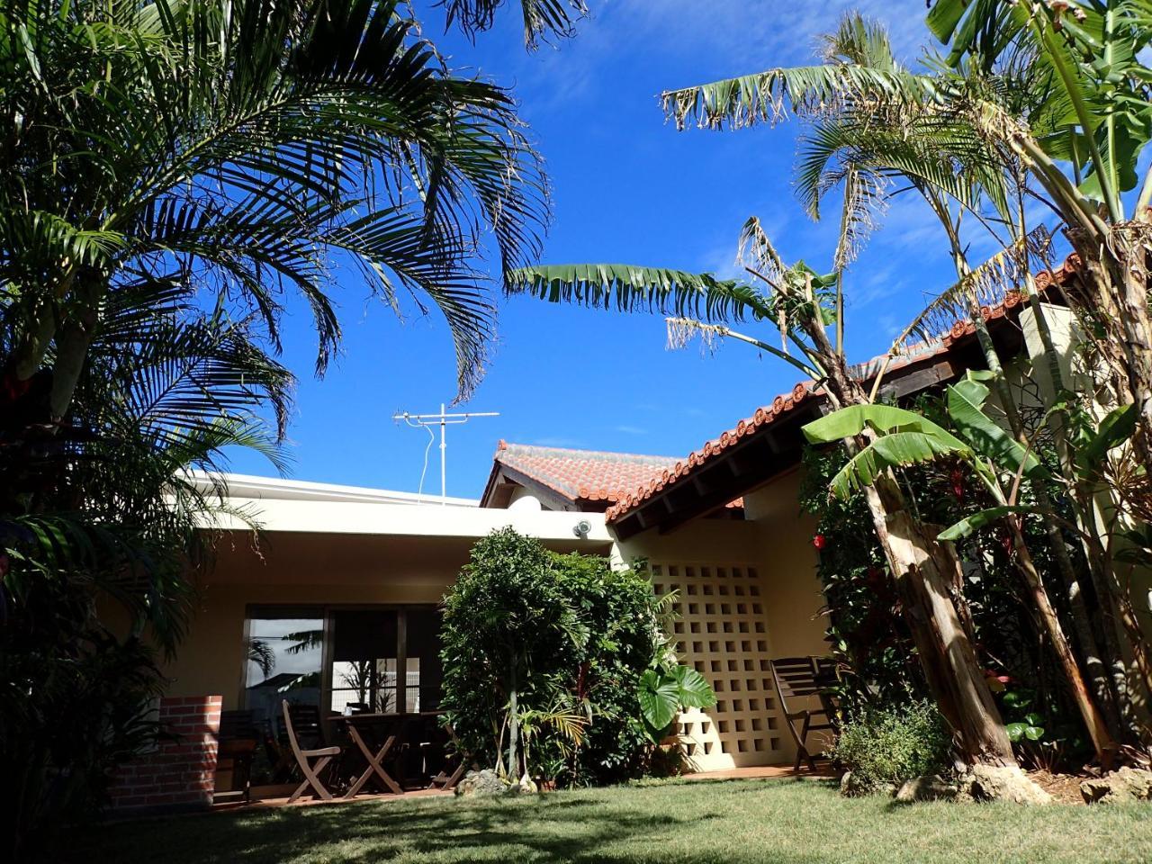 Akachichi Guesthouse Onna Exterior foto